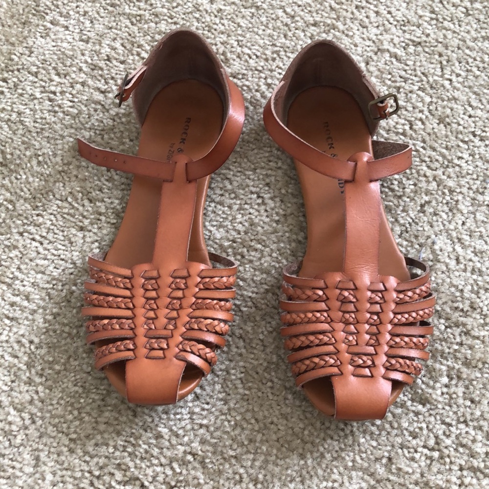 Brown sandals